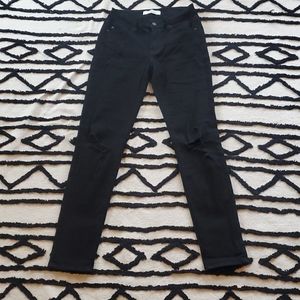 Kancan destructed, black, skinny jeans